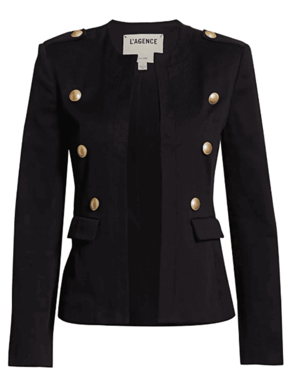 L’Agence Black The Rye Jacket / Blazer
